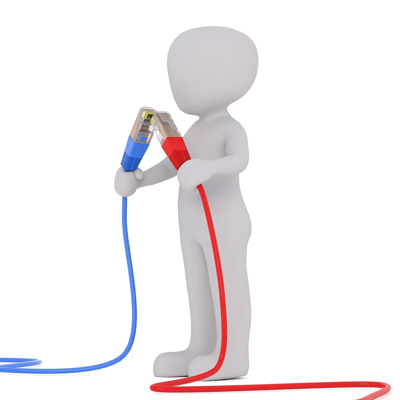 Data workflow with connected systems and server infrastructure