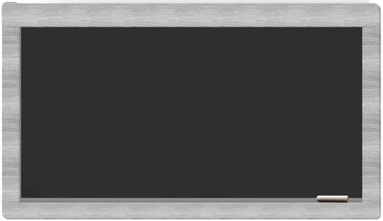 Chalkboard covered in equations representing code structure and logic