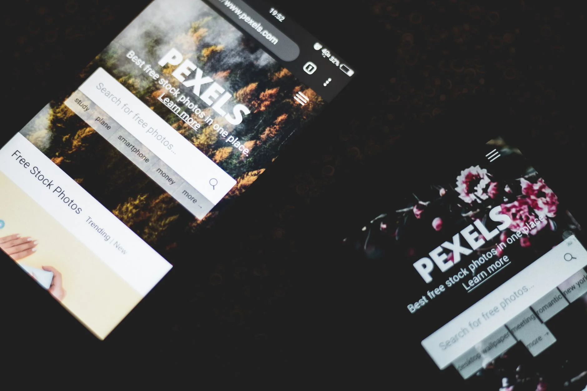 Close-up of a smartphone screen showing an app permission request dialog