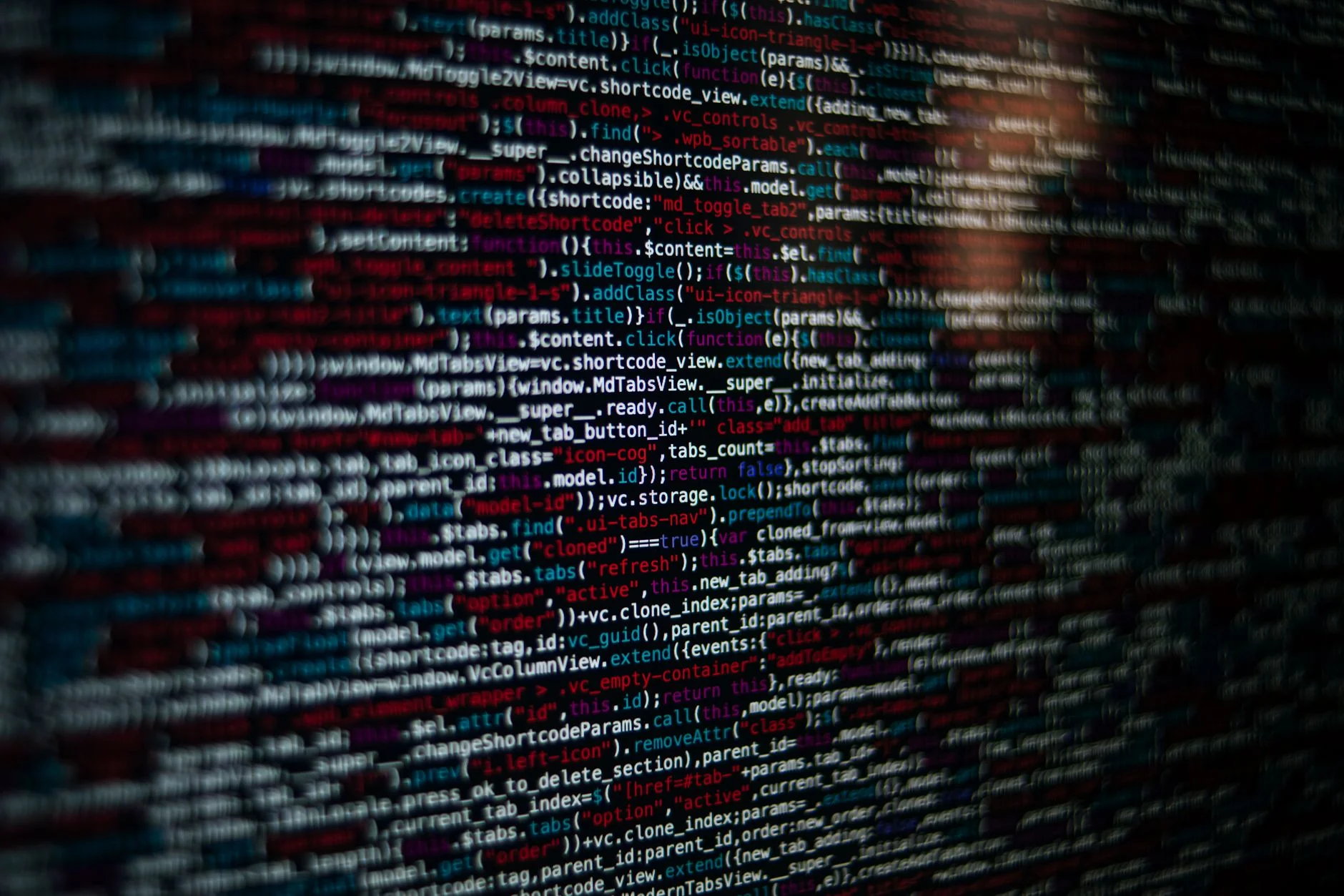 A terminal window showing monospace code on a dark screen